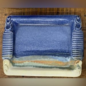 Handmade pottery beautiful tray